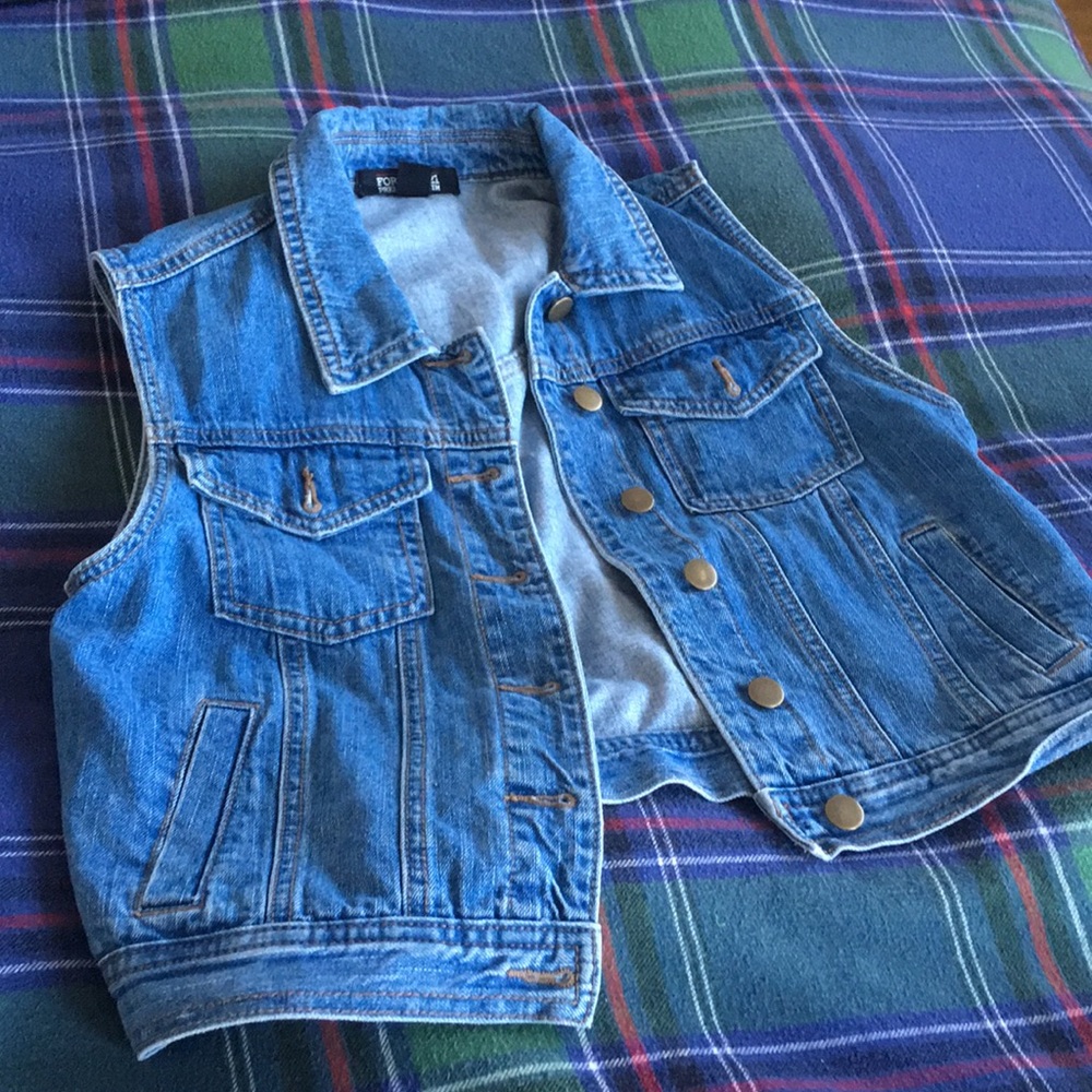 Forever 21 denim vest